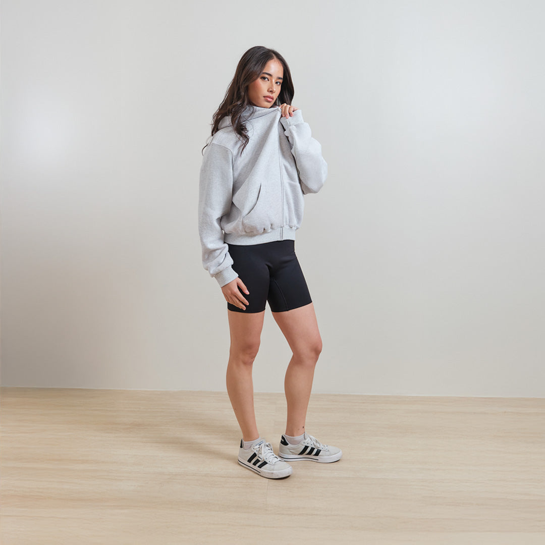 Boyfriend Fleece Zip-Up Hoodie