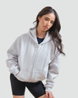 Boyfriend Fleece Zip-Up Hoodie