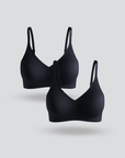Seamless Non-Buckle Bra 2pcs