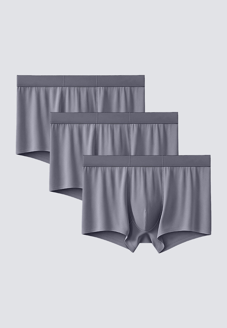 Seamless Boxer Briefs for Men – Pack of 3