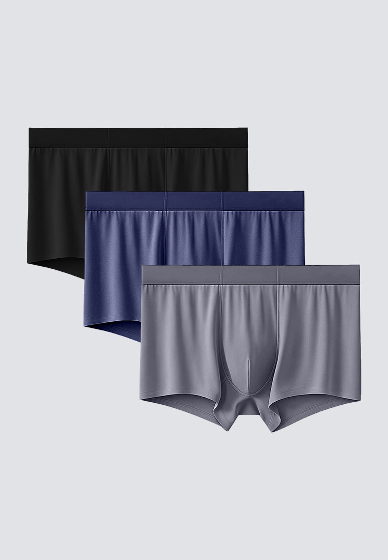 Seamless Boxer Briefs for Men – Pack of 3