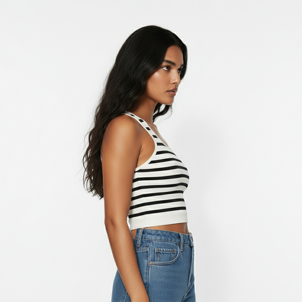 Bra Top with Built-In Pads- Single Pack