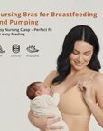 Seamless Nursing Bra 2pcs
