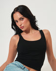 Cotton Rib Tank Top