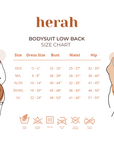 Seamless Low Back Bodysuit