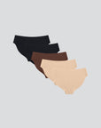 Ultra Thin Seamless Hipster Panty - 5-Pack