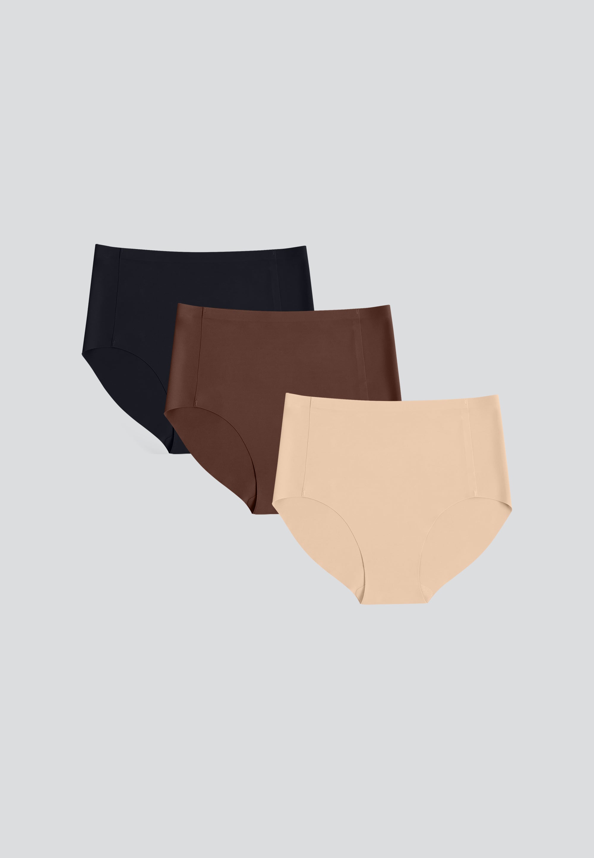 Ultra Thin Seamless High Waist Panty - 3-Pack