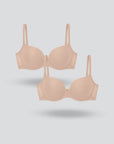 3D Push Up Mesh Bra 2pcs