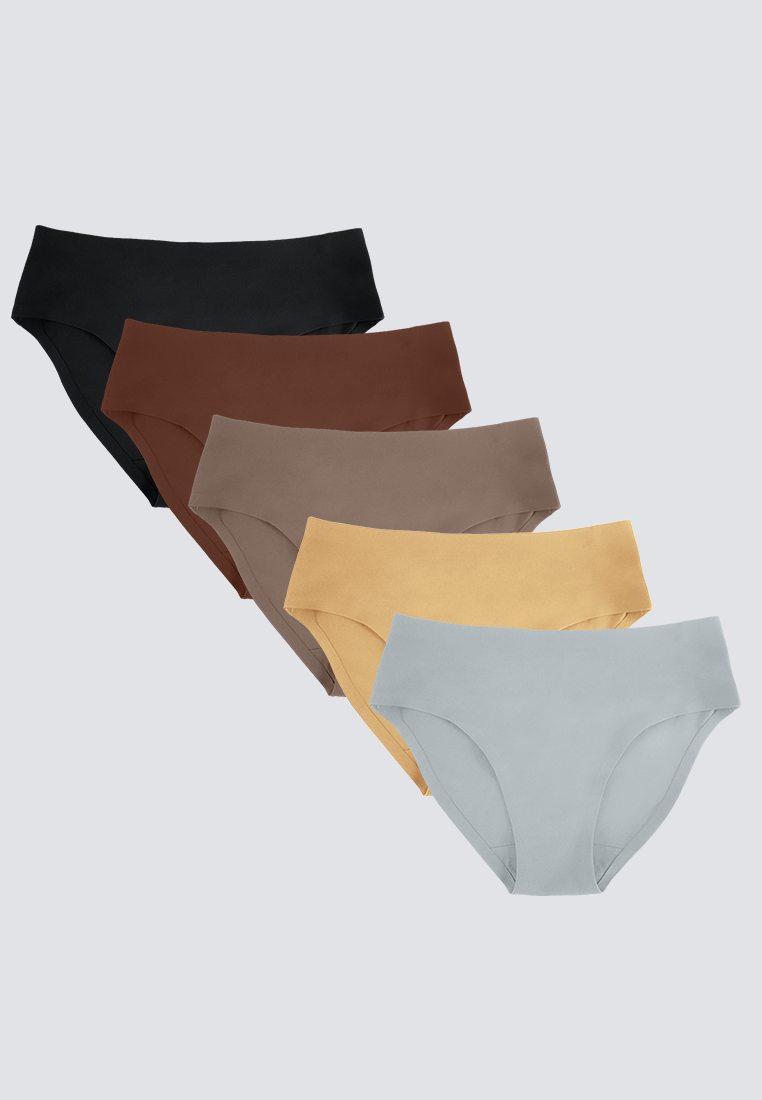 Seamless Hipster Panty 5 Pack
