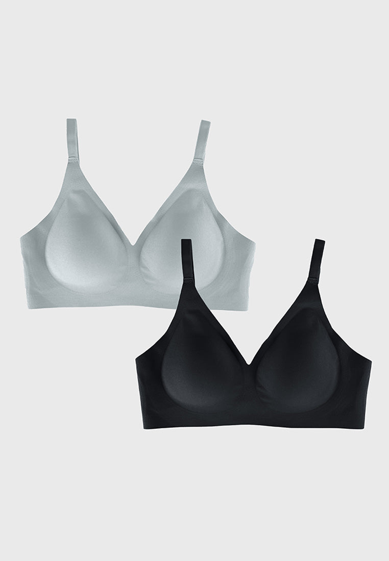 Seamless Buckle Bra - 2-Pack