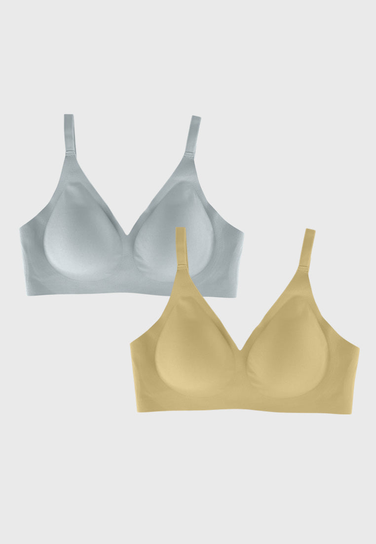 Seamless Buckle Bra - 2-Pack