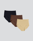Seamless High Waist Panty 3pcs
