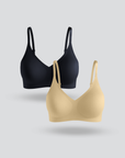 Seamless Non-Buckle Bra 2pcs