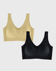 Seamless Vest Bra - 2-Pack