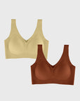 Seamless Vest Bra - 2-Pack