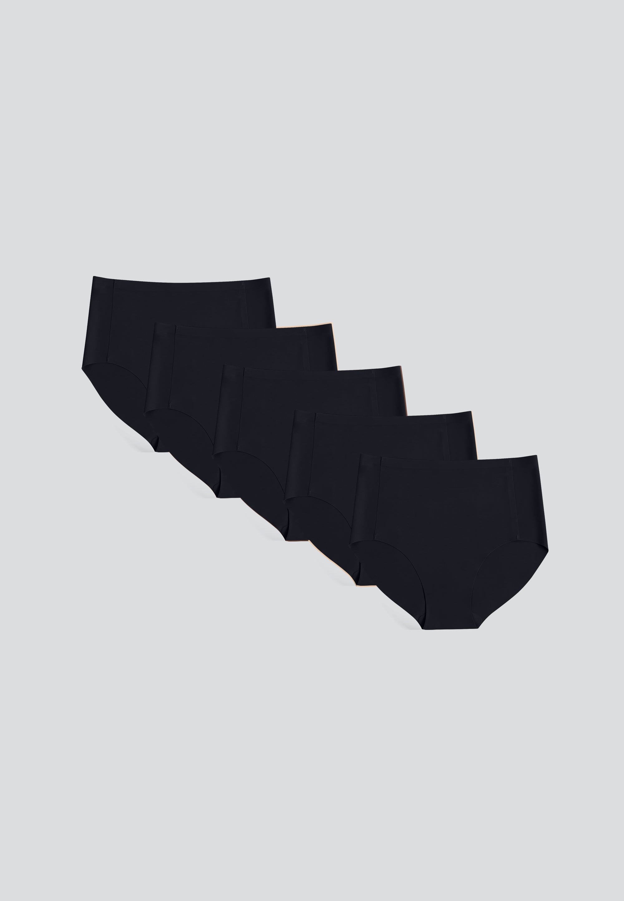 Ultra Thin Seamless High Waist Panty - 5-Pack