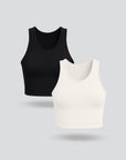 Bra Top with Built-In Pads- 2-Pack