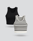 Padded Bra Tank Top 2pcs