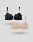 3D Push Up Mesh Bra 2pcs