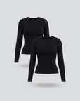 Long Sleeve Seamless T-Shirt - 2 Pack