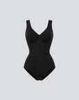 Sleeveless Plunge Bodysuit