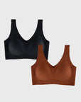 Seamless Vest Bra - 2-Pack