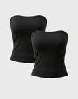 Double Lining Tube Top 2pcs