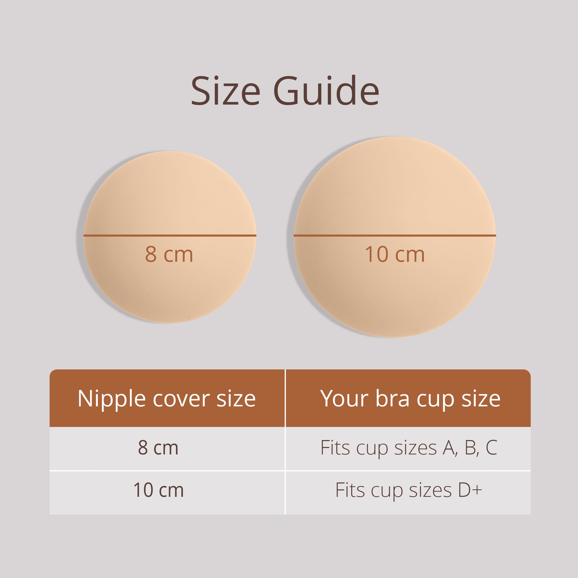 Silicone Nipple Covers in Hard Case