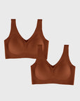 Seamless Vest Bra - 2-Pack
