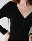 Plunge Long Sleeve Bodysuit