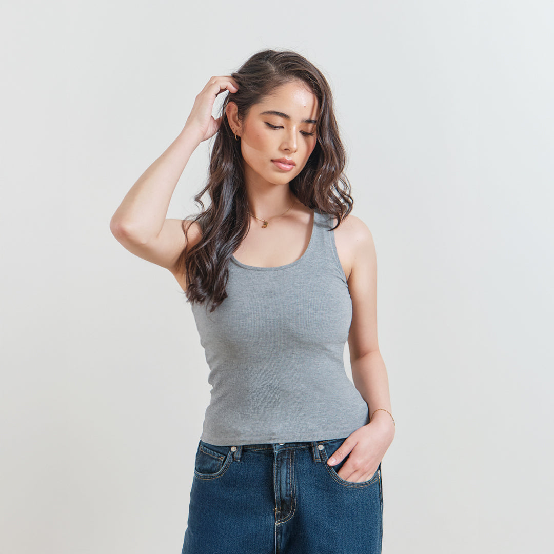 Cotton Rib Tank Top