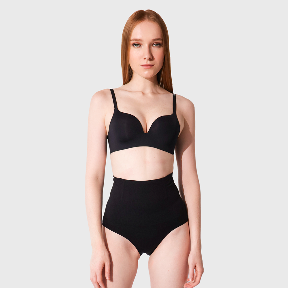 Ultra Soft High Waist Shapewear Panty with Jelly Grip