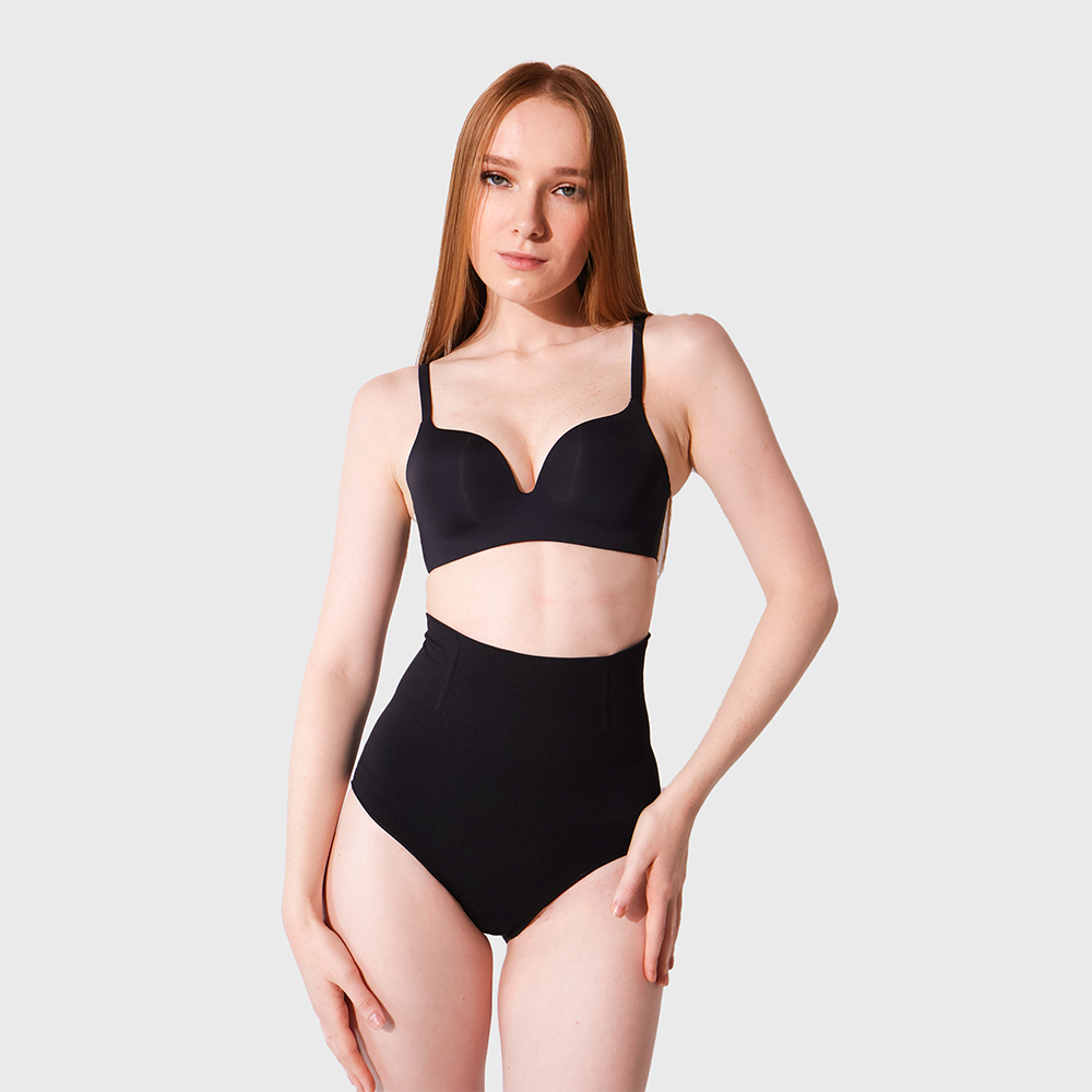Ultra Soft High Waist Shapewear Panty with Jelly Grip