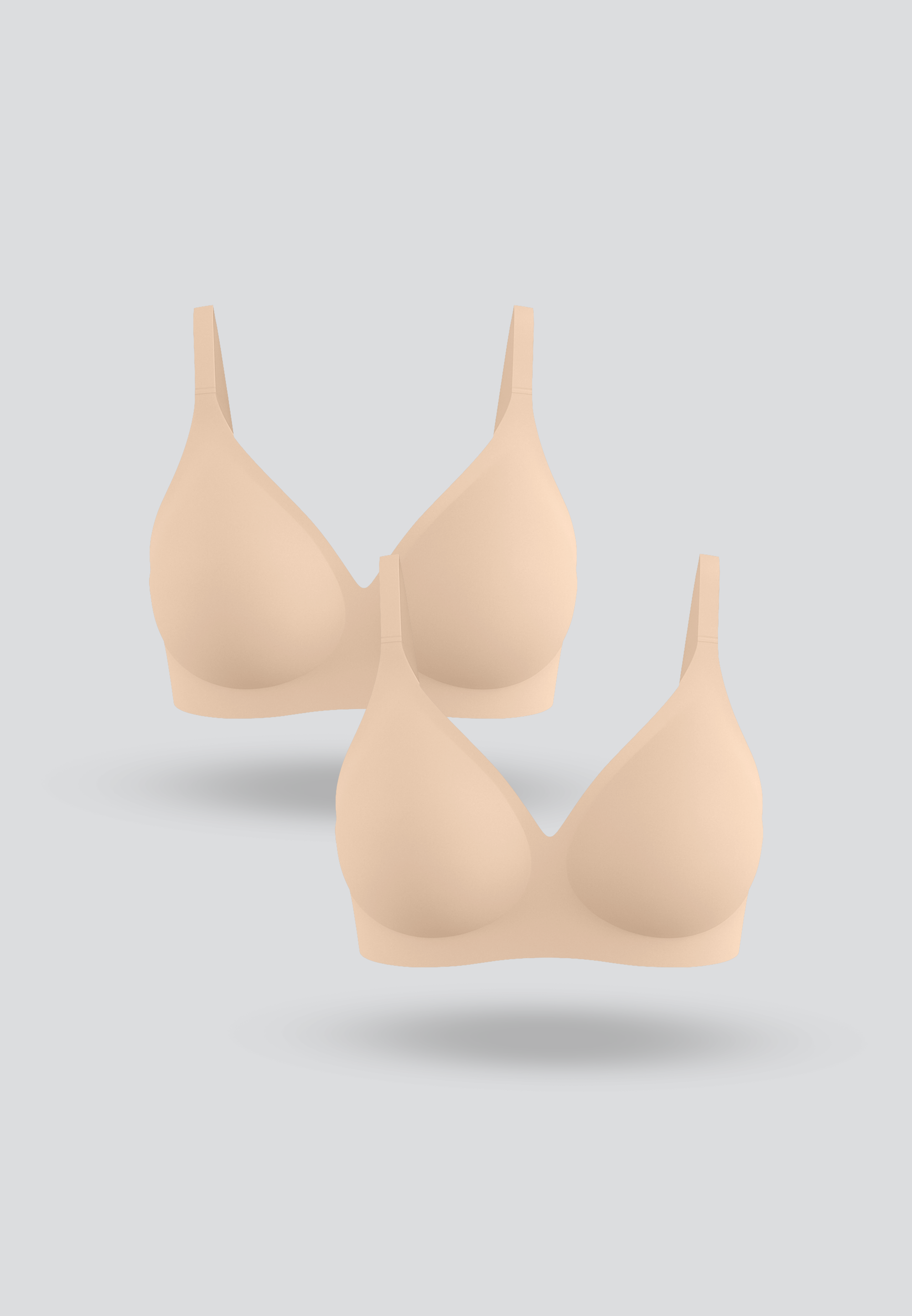 Seamless Buckle Bra - 2-Pack