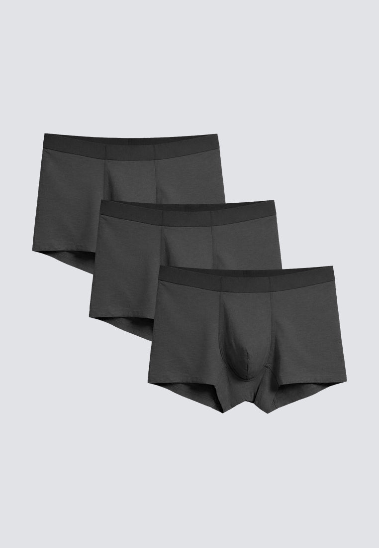 Seamless Boxer Briefs for Men – Pack of 3