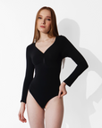 Plunge Long Sleeve Bodysuit