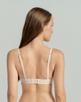 Square Neck Bra with Buckle - 2-Pack