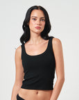 Cotton Rib Tank Top