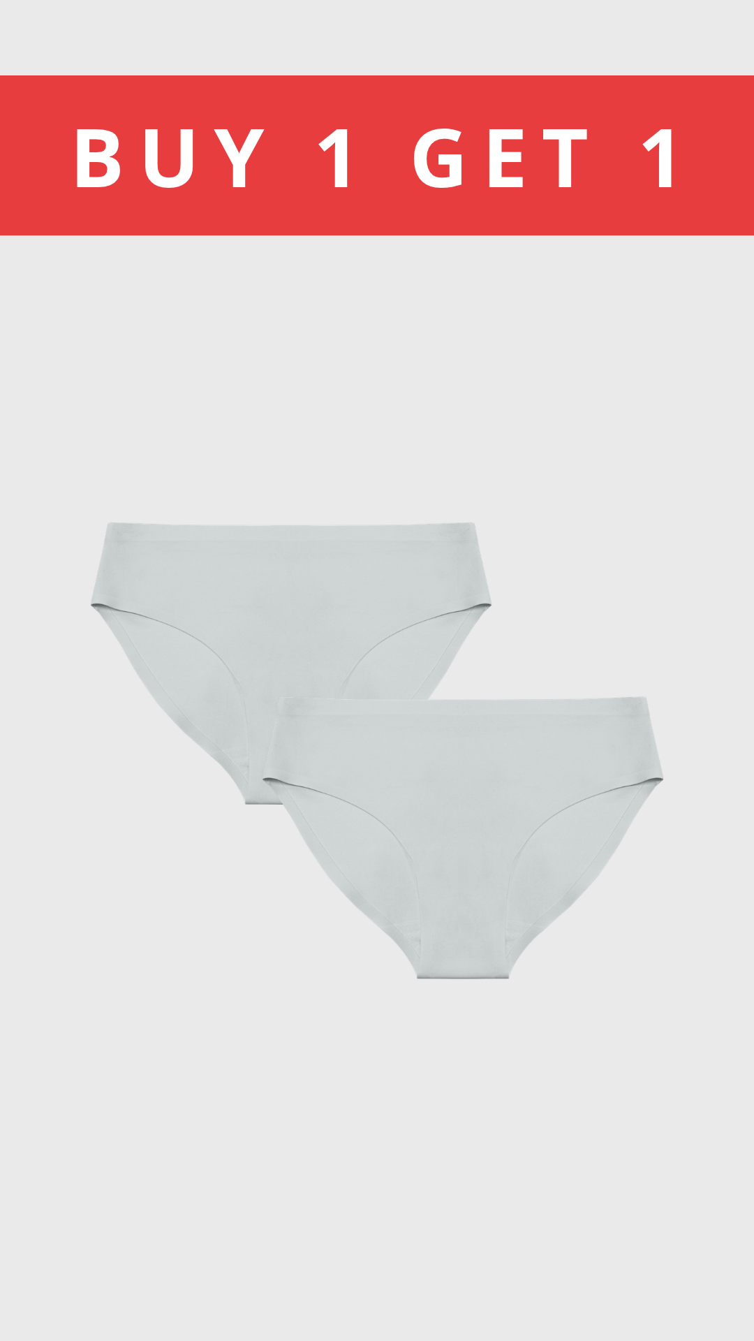 Buy 1 Get 1 Seamless Hipster Panty
