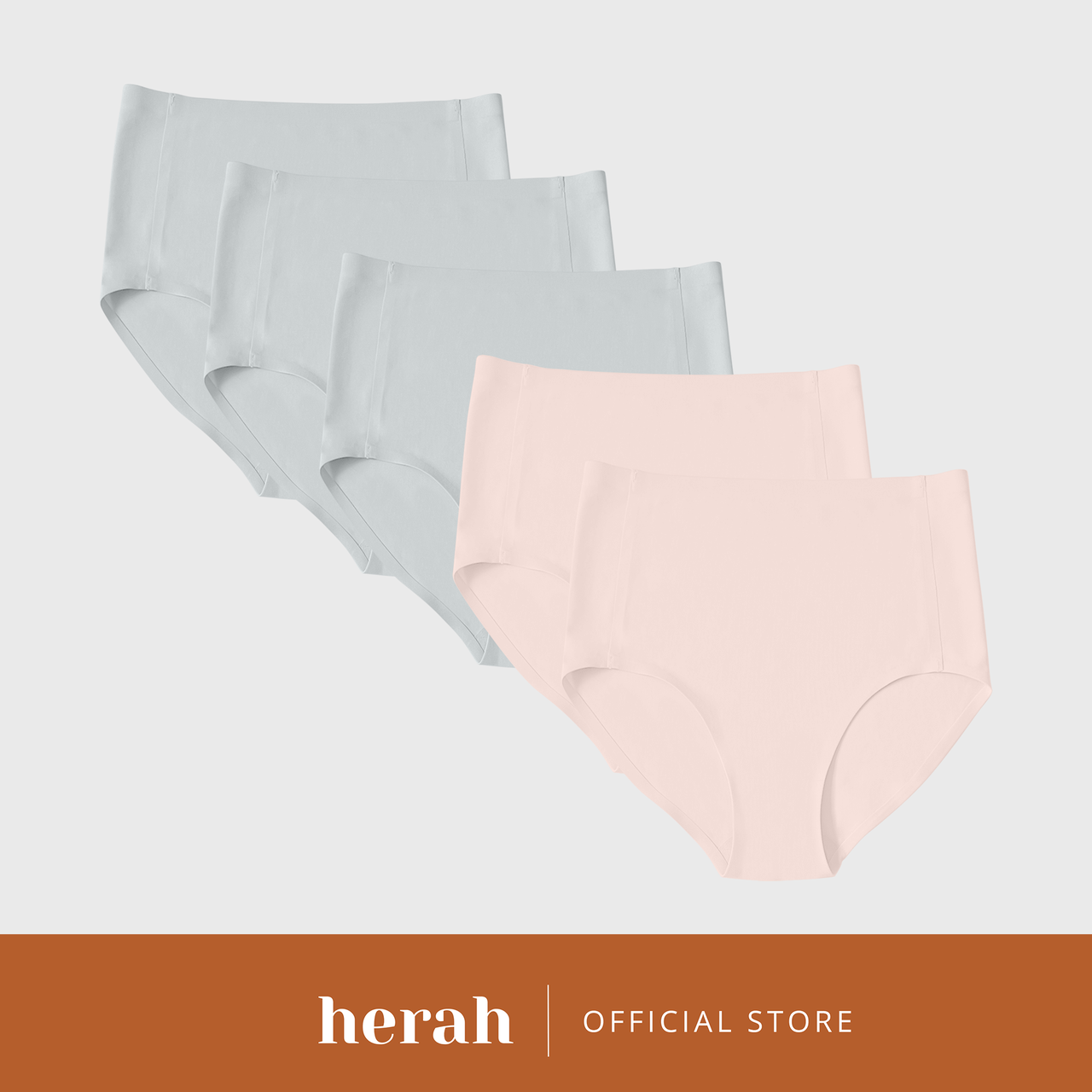 Seamless High Waist Panty - 5-Pack