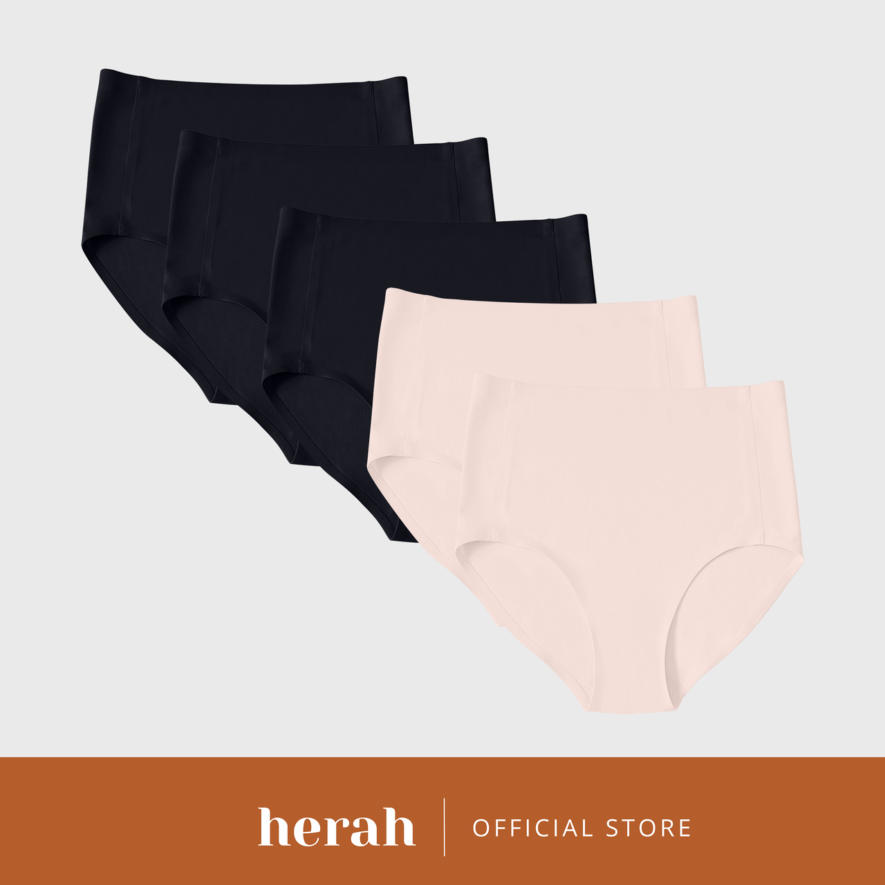 Seamless High Waist Panty - 5-Pack