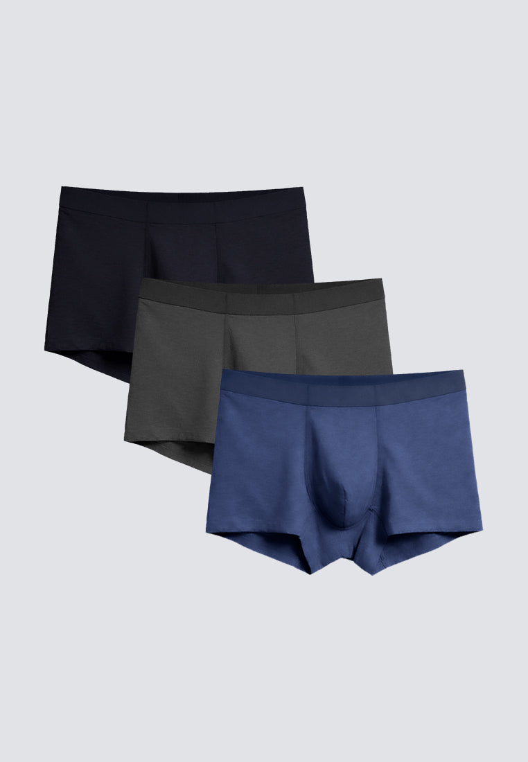 Seamless Boxer Briefs for Men – Pack of 3