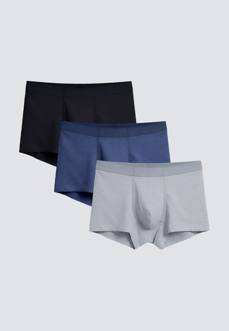 Seamless Boxer Briefs for Men – Pack of 3