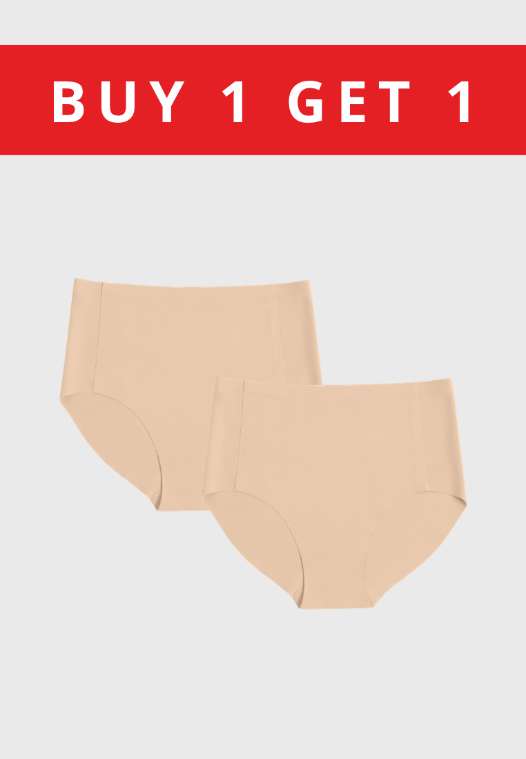 Buy 1 Get 1 Ultra Thin Seamless High Waist Panty