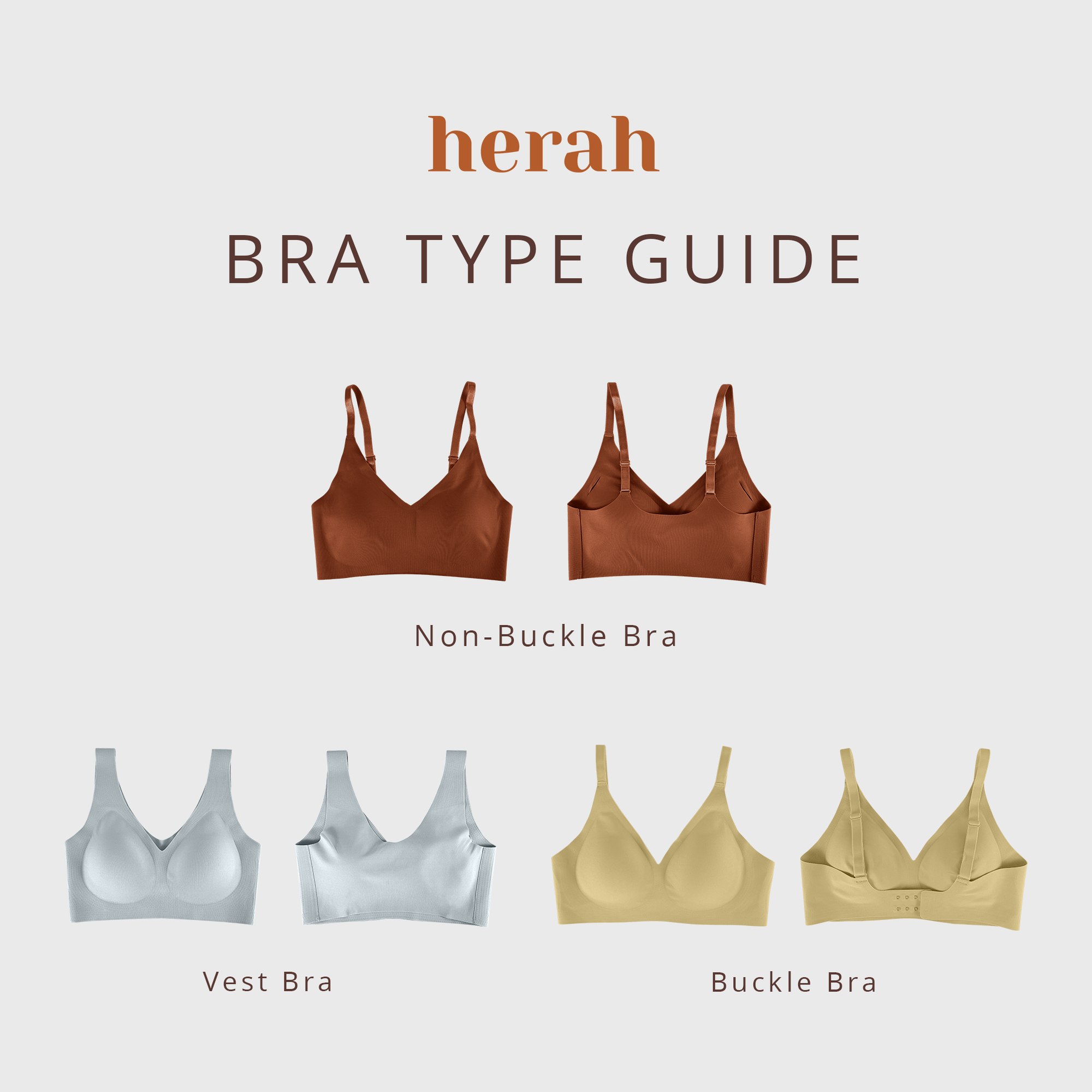 Seamless Non-Buckle Bra - Single Pack