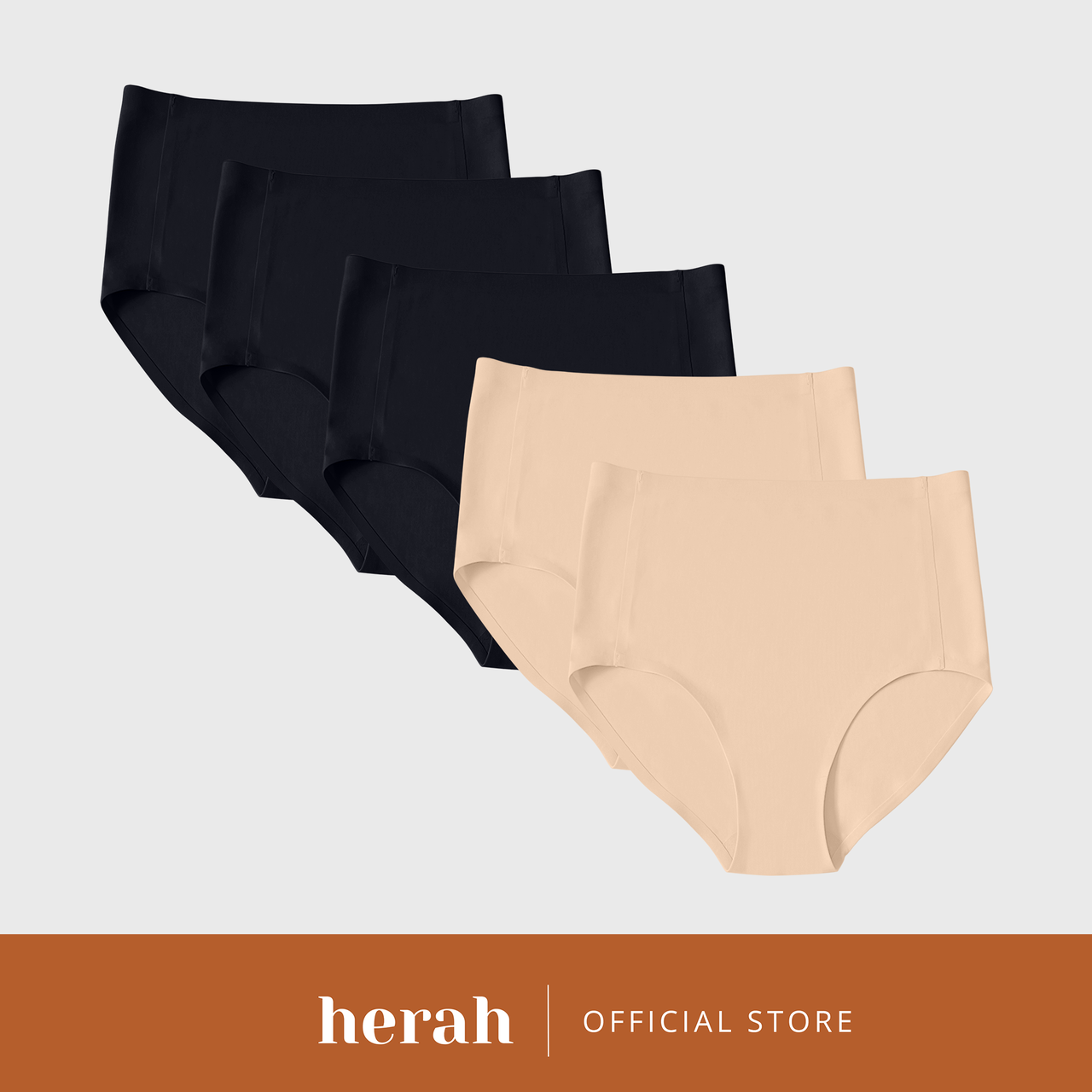 Seamless High Waist Panty - 5-Pack