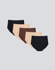 Ultra Thin Seamless High Waist Panty - 5-Pack