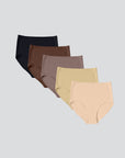 Seamless High Waist Panty 5pcs
