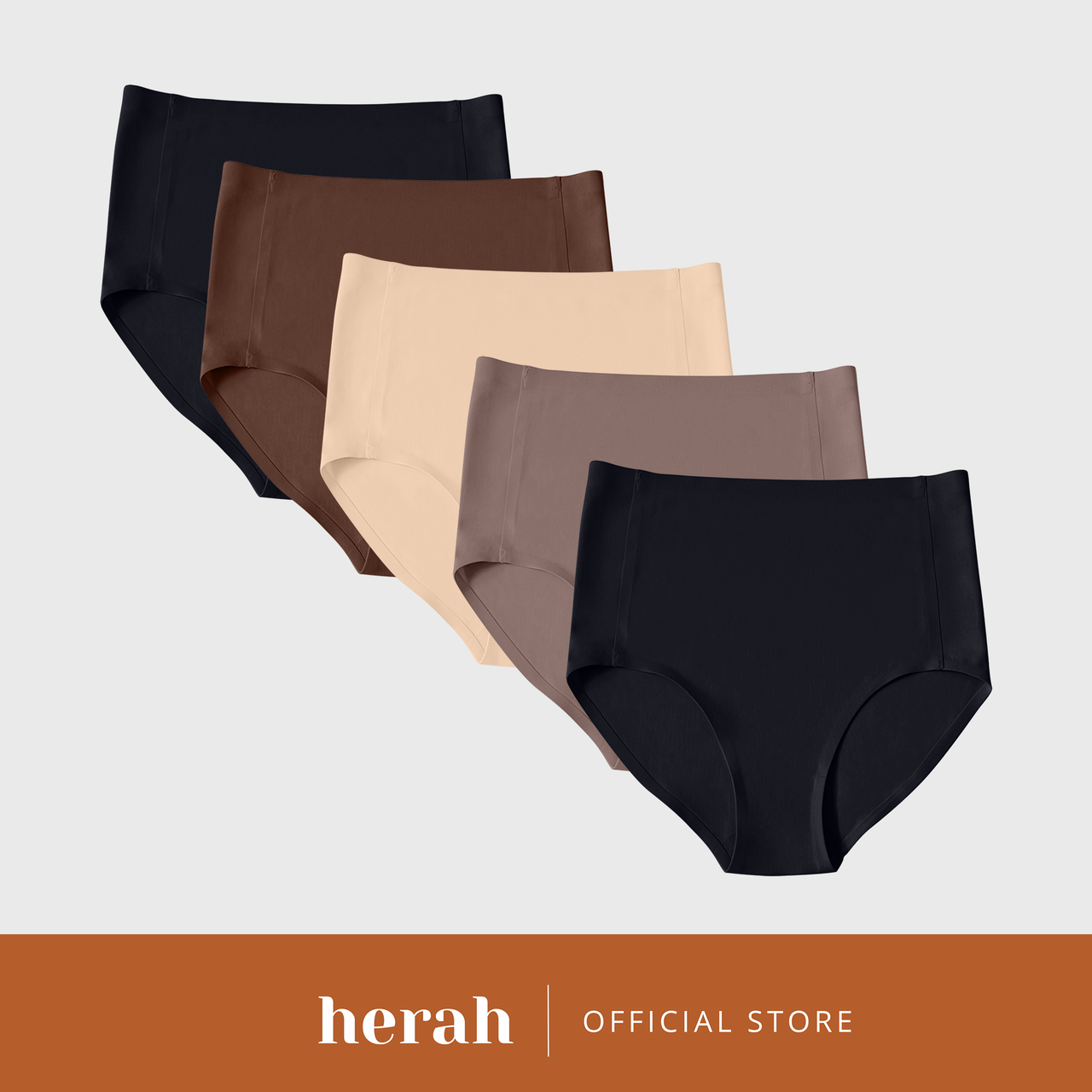 Seamless High Waist Panty - 5-Pack