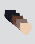 Seamless High Waist Panty - 5-Pack